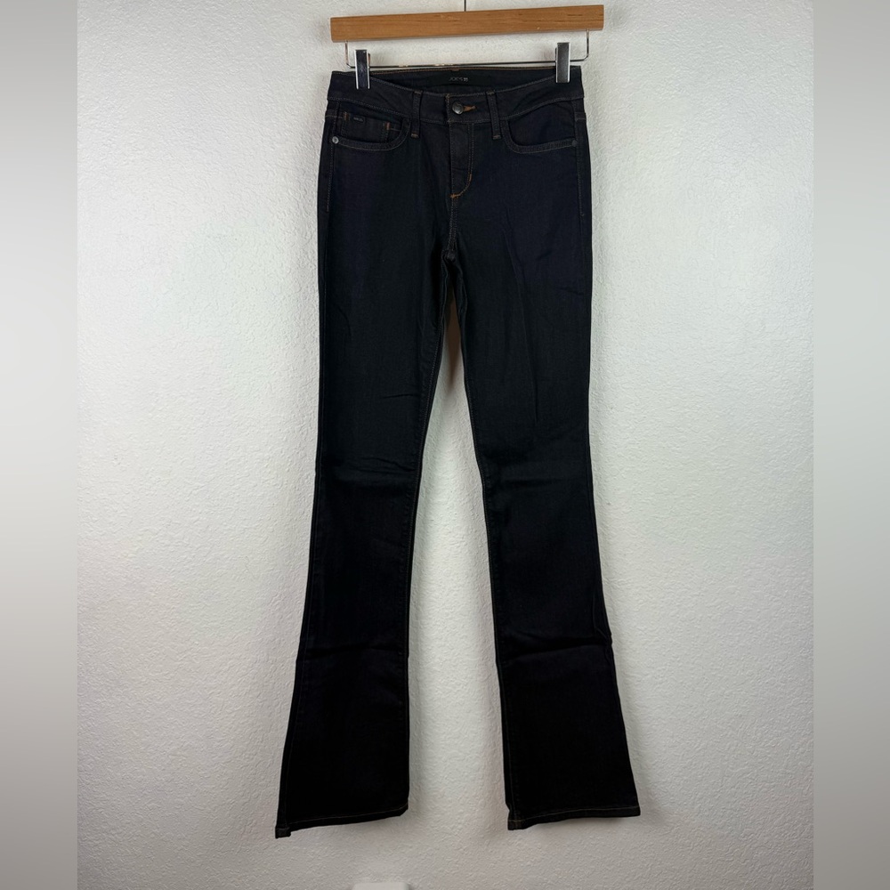 Joes Jeans Vintage honey dark wash low waist flare 25 long